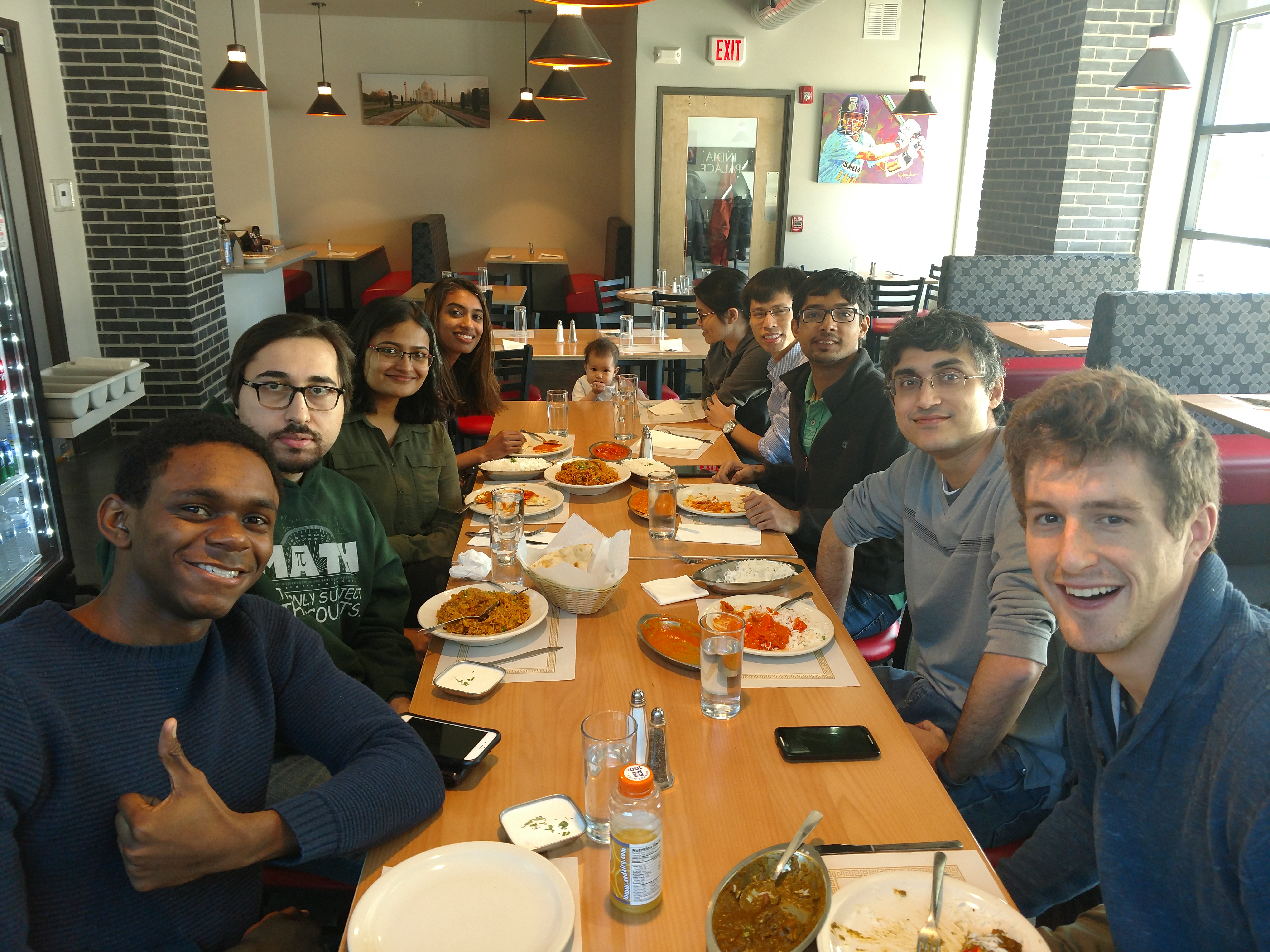 Group lunch! (December 2017)