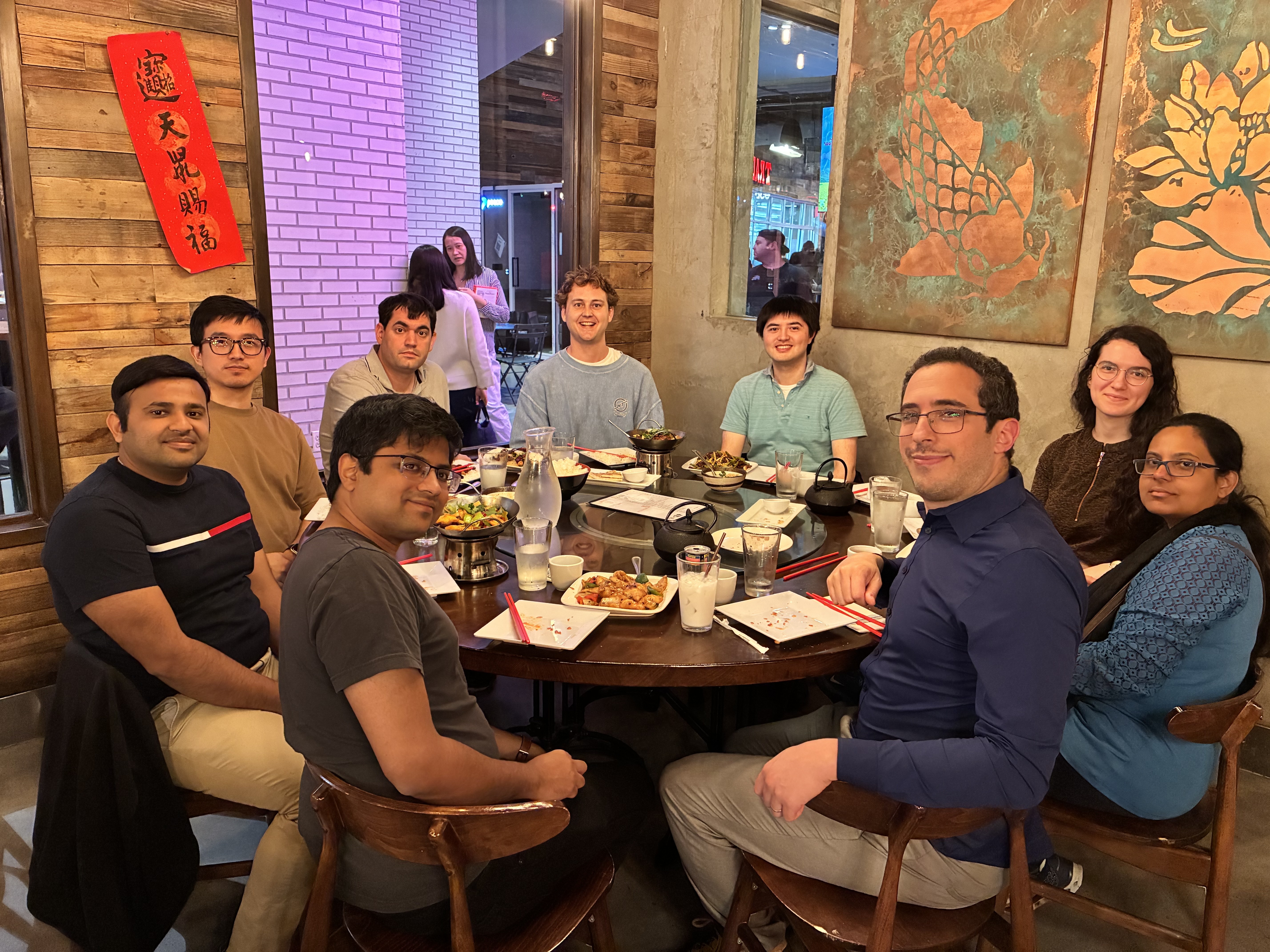 Group lunch! (May 2025)